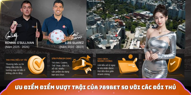 ưu điểm nổi bật của 789bet